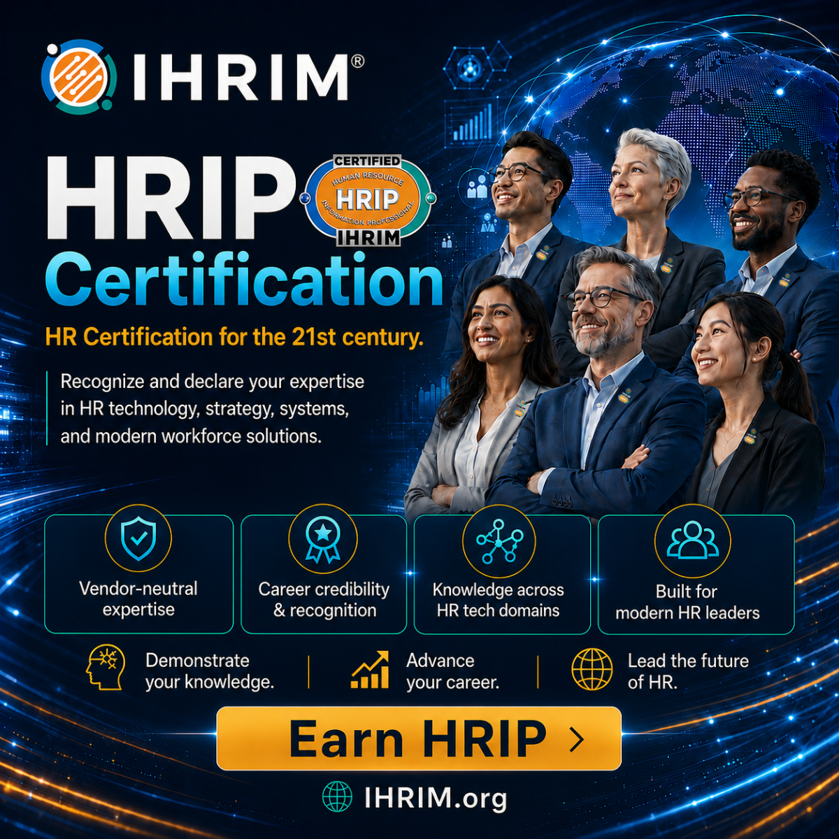 Be recognized as a global HR/IT Expert!
